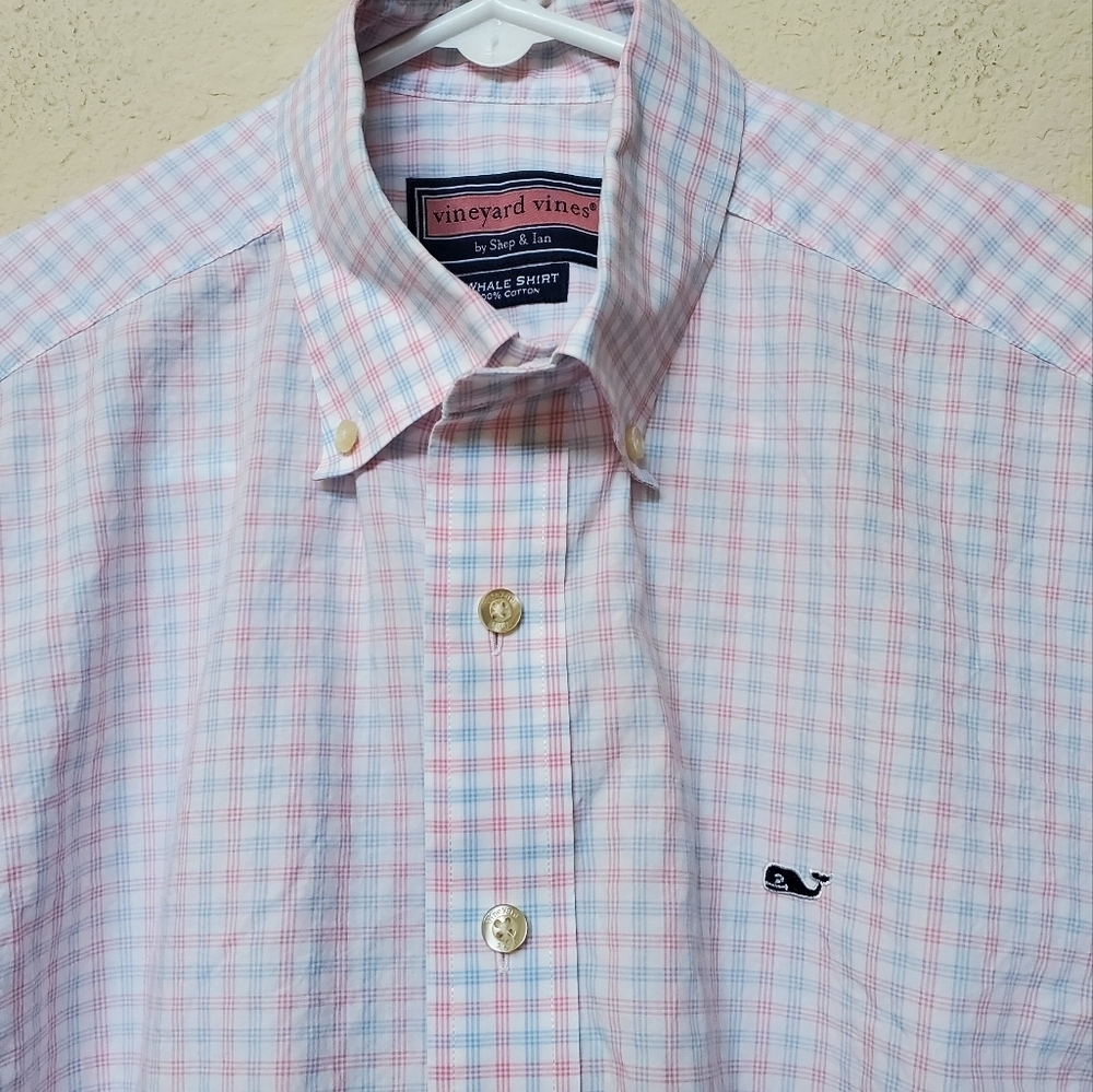 Vineyard Vines Whale Button Down Shirt. Size Small - Picture 2 of 6